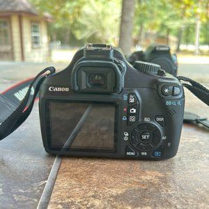 TWO Canon EOS Rebel T3 DSLR Cameras + Accessories - EXCELLENT CONDITION